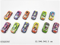 ST325787 - PULL BACK DIE CAST CAR WITH IRON CAR SHELL (MIXED 12 KINDS)