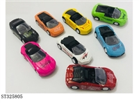 ST325805 - PULL BACK DIE CAST ROADSTER (MIXED 8 KINDS)