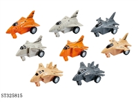 ST325815 - MINI PULL BACK DIE CAST FIGHTER