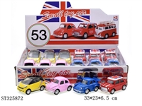 ST325872 - PULL BACK DIE CAST CLASSIC CAR