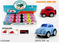 ST325998 - PULL BACK DIE CAST CLASSIC CAR