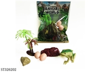 ST326202 - FROG SET WITH BB WHISTLE