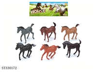 ST330172 - 5 INCH HORSE SET (6PCS/BAG)