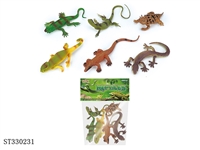 ST330231 - 9 INCH LIZARD SET (6PCS/BAG)