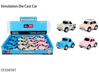 ST330767 - PULL BACK DIE CAST CLASSIC CAR