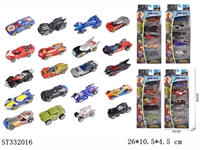ST332016 - 1:64 SLIDING DIE CAST CAR