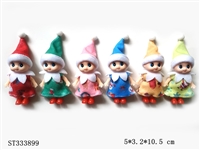 ST333899 - 2.5 INCH MINI BABY DOLL (MIXED 6 KINDS, WHITE SKIN)