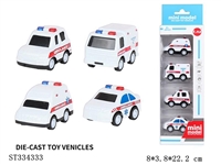 ST334333 - Mini Huili medical alloy car