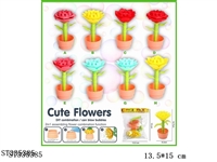 ST335385 - DIY bubble flower building blocks (8pcs) send bubble water in 8 mixed packages