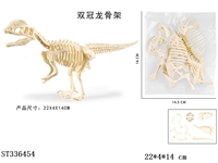 ST336454 - 拼装双冠龙骨架