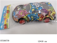 ST336770 - 1只装合金铁皮赛车回力车大号1：48