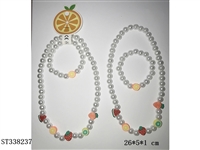 ST338237 - 饰品串珠水果项链+手链