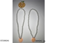 ST338241 - 饰品串珠橙子水果项链
