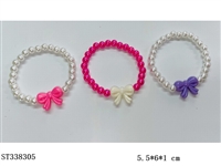ST338305 - 蝴蝶结饰品串珠手链