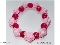 ST338318 - 花朵饰品串珠手链
