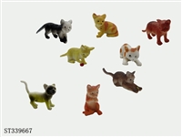 ST339667 - 8款猫仔12pcs